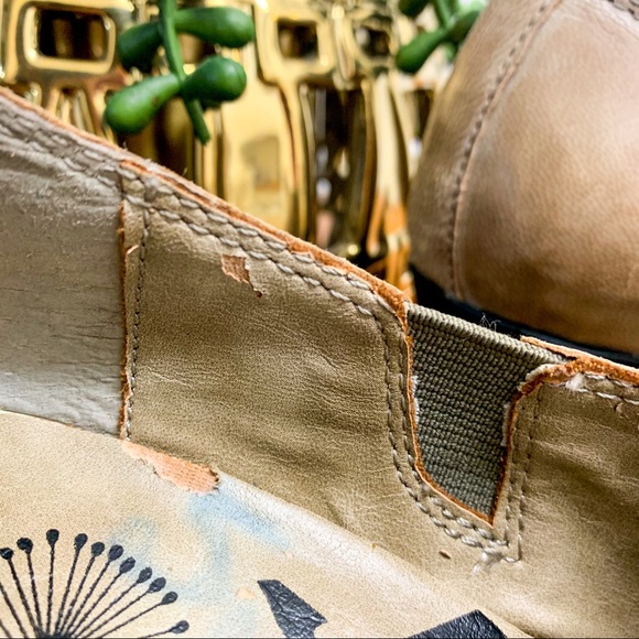 **SOLD** OTBT Washougal Leather Platform Wedge - Picture 7 of 8